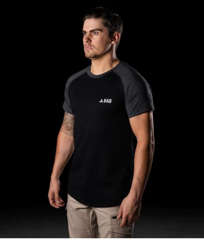 BAD Workwear® Trademark Raglan S/S T-Shirt