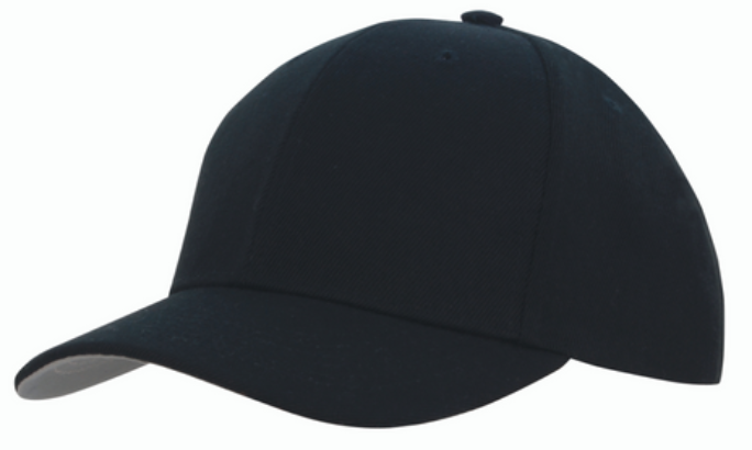 Premium American Twill Cap with Contrast Under Peak-3920