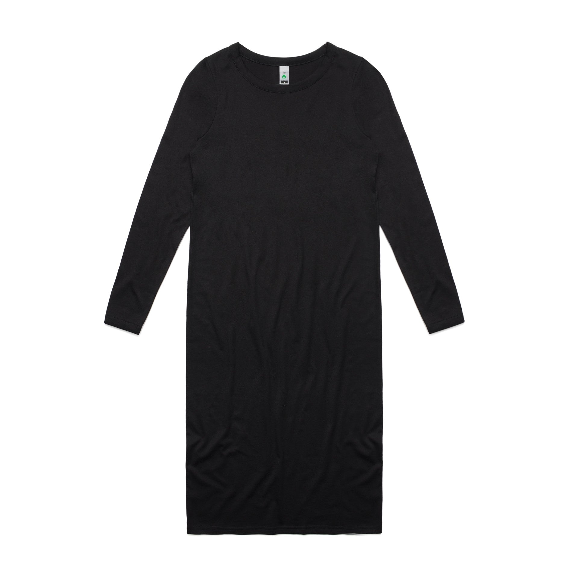 Womens Mika Organic Long Sleeve Dress-4033-as-colour