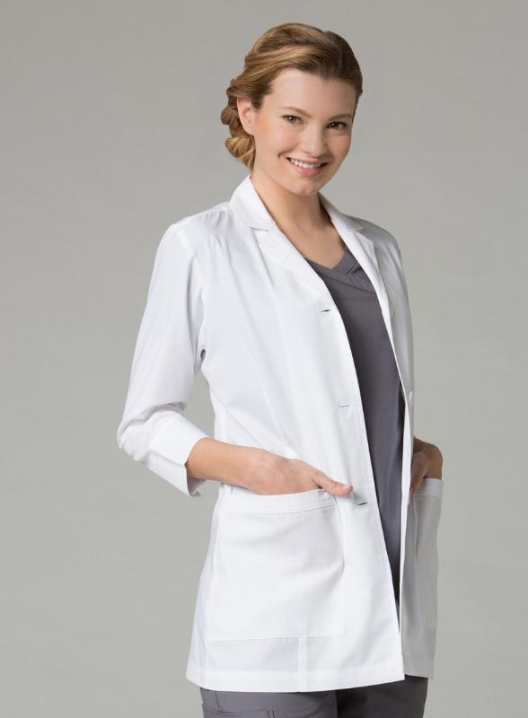 coats-7126-Women's 3/4 Sleeve Lab Coat