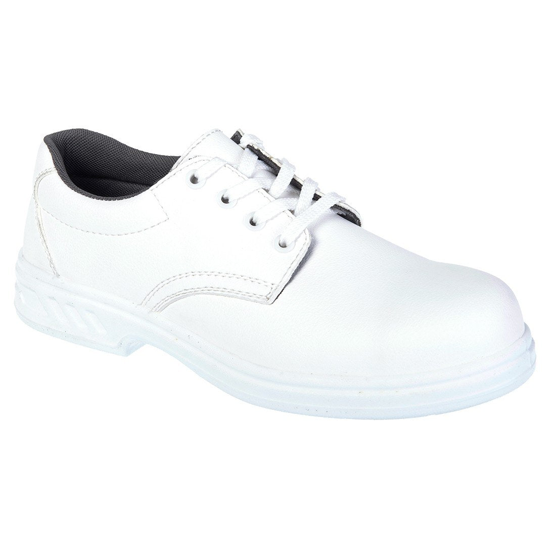 Laced Microfibre Safety Shoe - Uniforms and Workwear NZ - Ticketwearconz