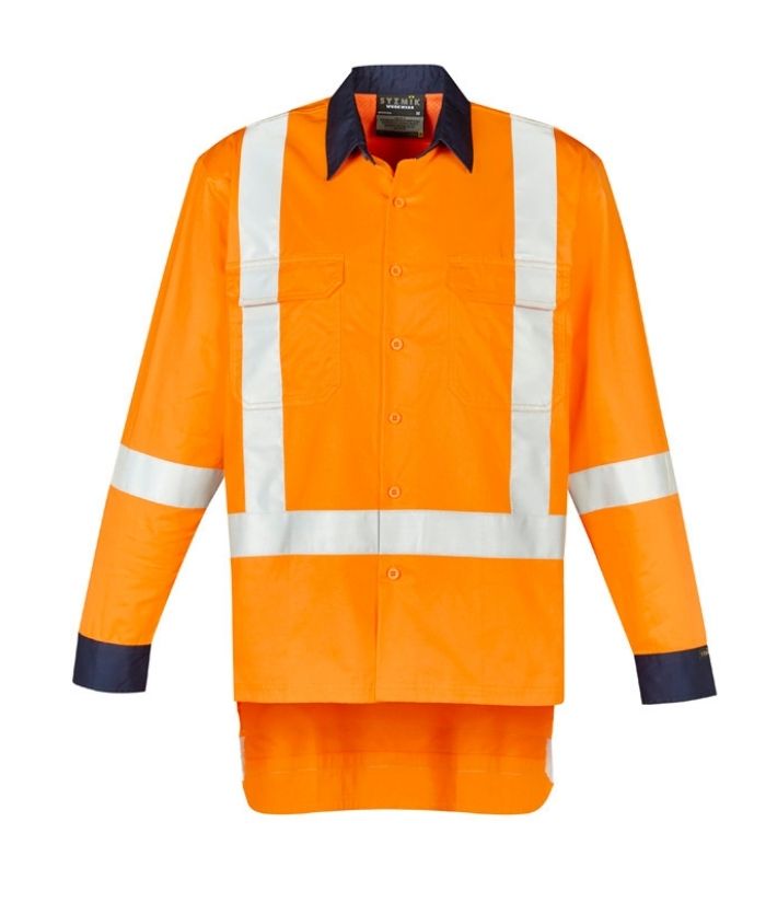 Mens TTMC-W17 X Back Work Shirt - Uniforms and Workwear NZ - Ticketwearconz
