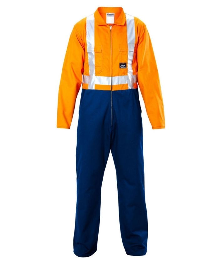 Combination Day/Night, Cotton, Zip Overall - Uniforms and Workwear NZ - Ticketwearconz