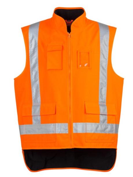 workwear-vests-zj356-Mens TTMC-W Fleece Lined Vest