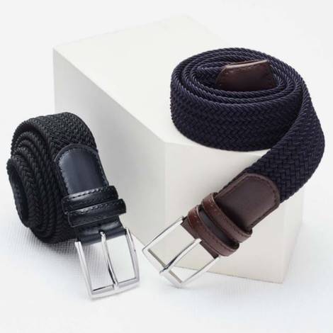 black-Brown-biz-corporate-unisex-casual-braided-belt--RA268U