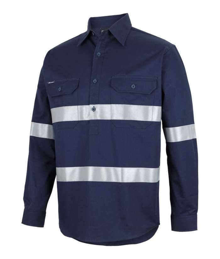 jb_s-hi-vis-navy-day-night-closed-front-long-sleeve-150gsm-work-shirt-reflective-tape