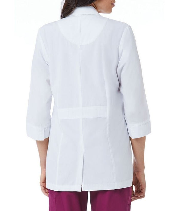 Women's 3/4 Sleeve Lab Coat // Bulk Uniforms & Workwear // Ticktwear NZ
