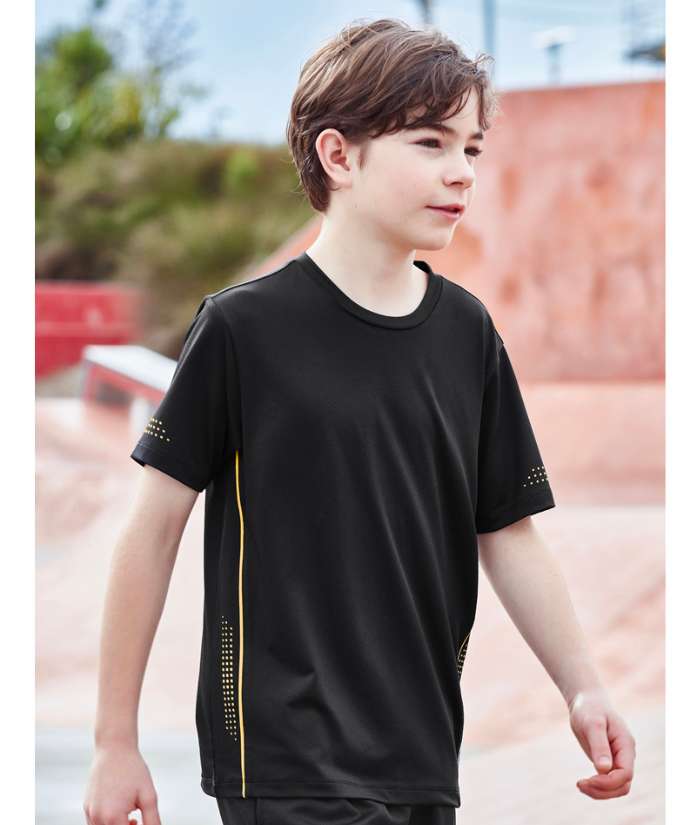 model-kids-balance-sort-sleeve-tee-T318KS-Sports-school-team-wear-
