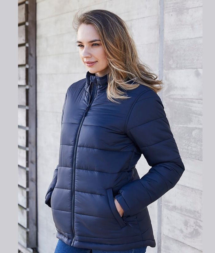 navy-worn-biz-collection-womens-ladies-alpine-eco-puffer-jacket-j212L