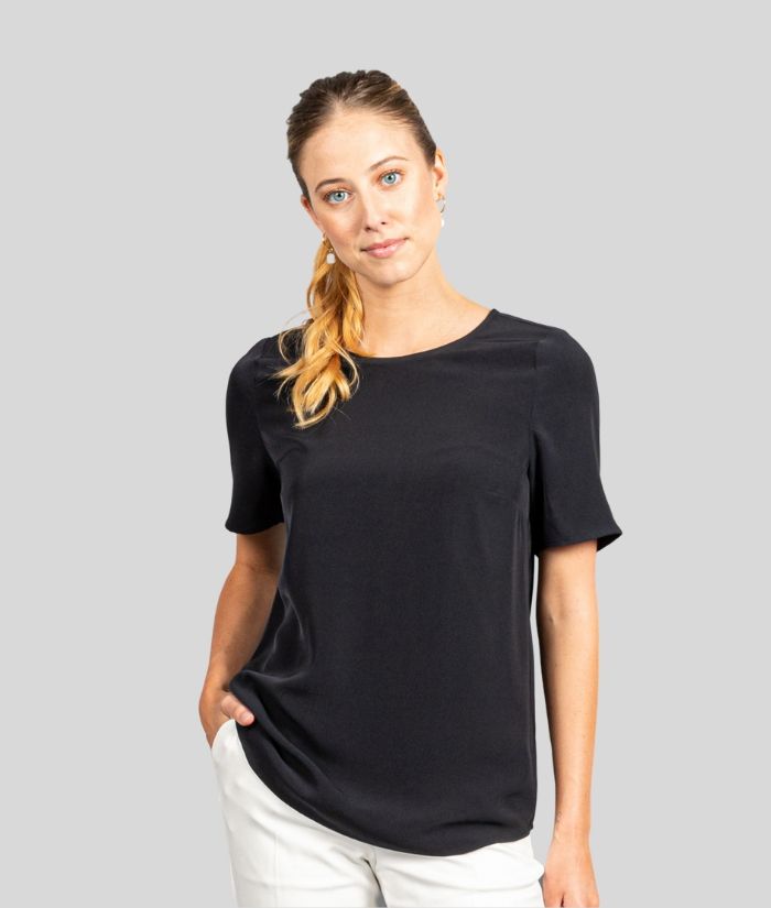 Taylor Short Sleeve Soft Top - Uniforms and Workwear NZ - Ticketwearconz