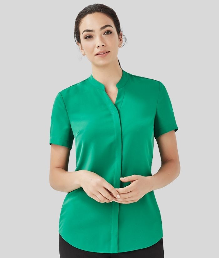 womens-juliette-short-sleeve-blouse-RB977LS-lorikeet-green
