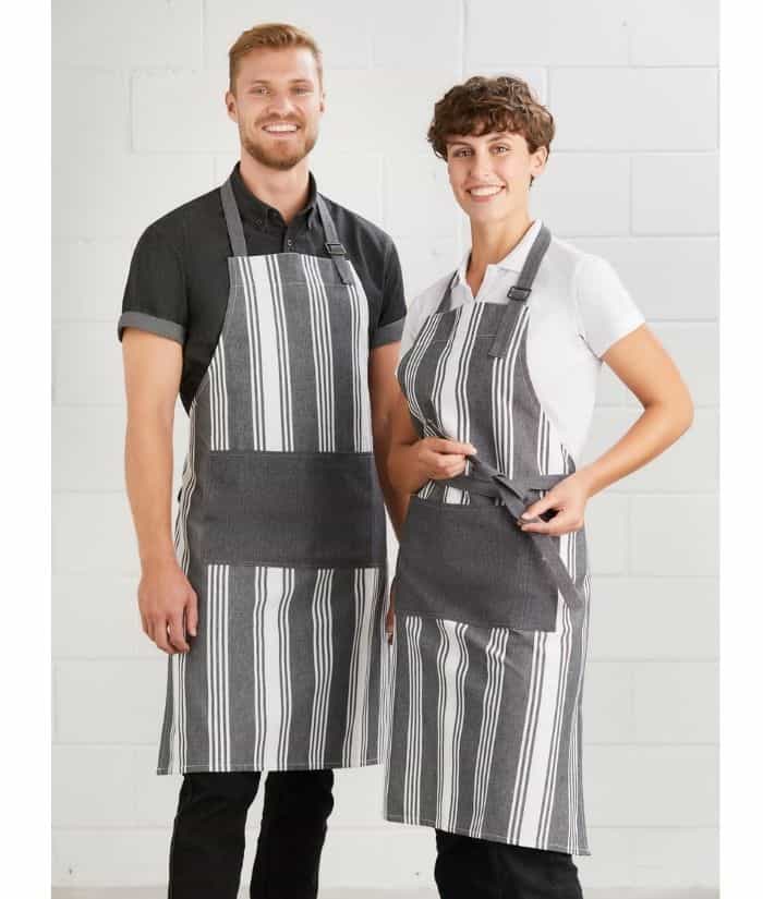 salt-100_-cotton-apron-grey-white-stripe-BA75-cafe-aprons-nz