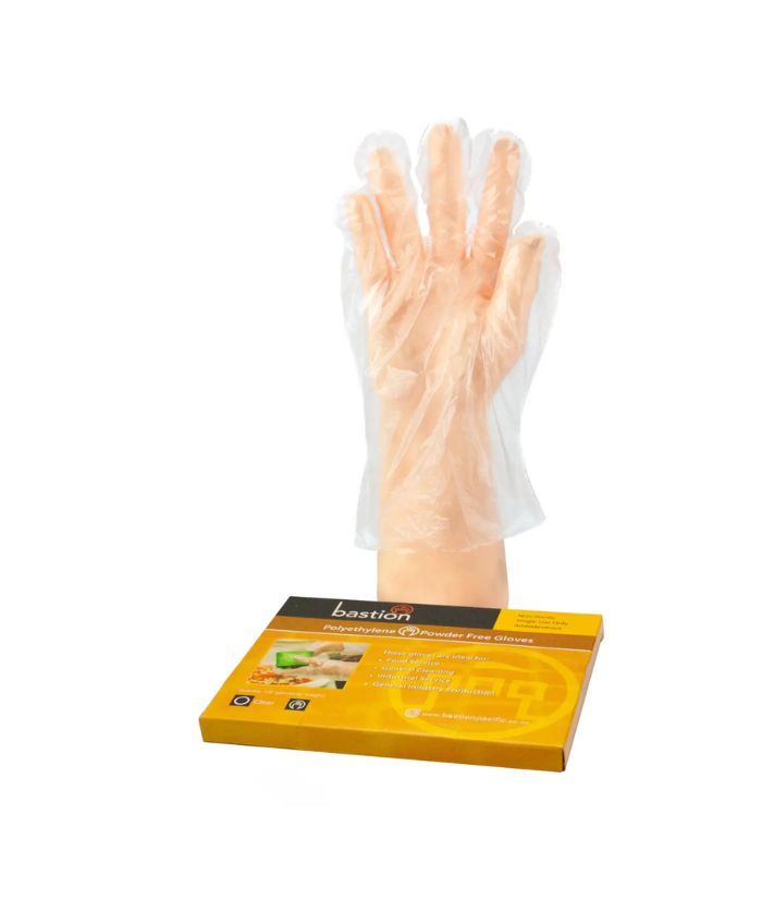 Bastion PE Clear Gloves