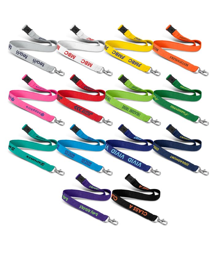 Soft Touch Logo Lanyard