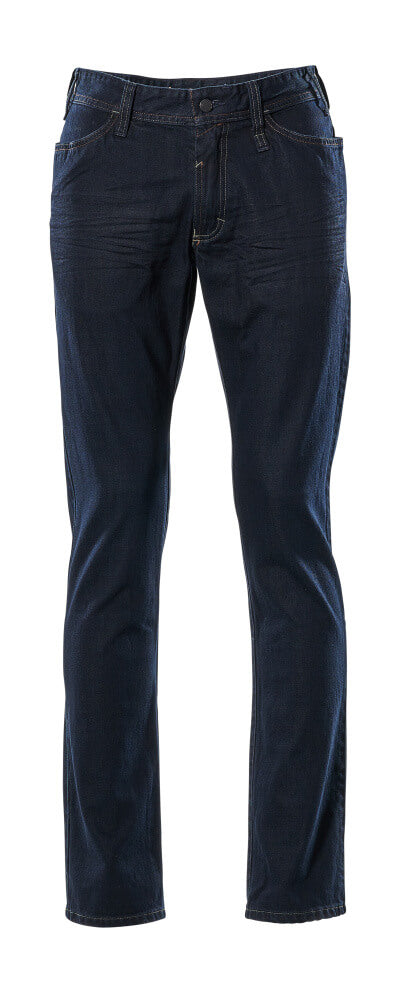 MASCOT® Manhattan – Washed Dark Blue Denim