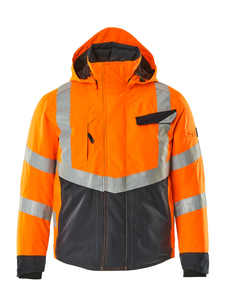 MASCOT® Hastings – Hi-Vis Orange/Dark Navy