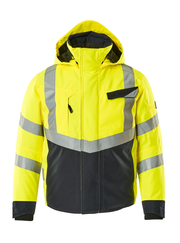 MASCOT® Hastings – Hi-Vis Yellow/Dark Navy