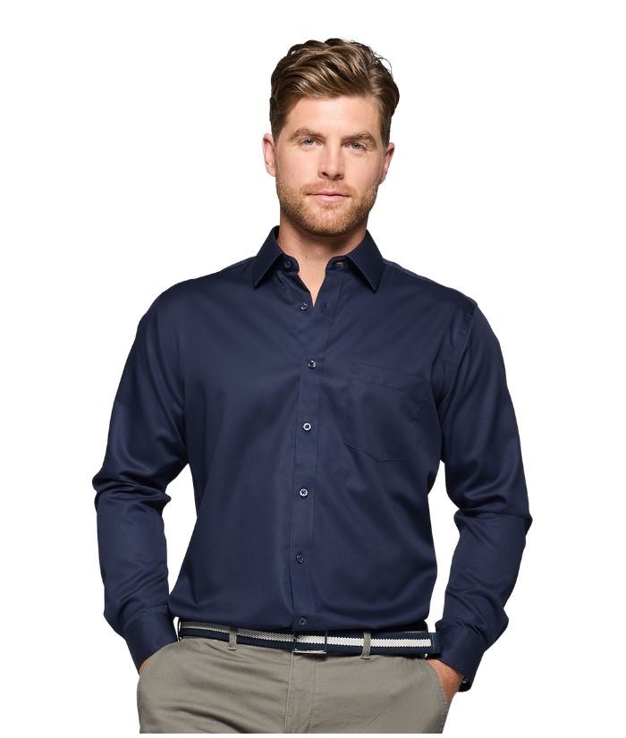 Blake Men's Pure Cotton Contemporary Fit Non-Iron Shirt