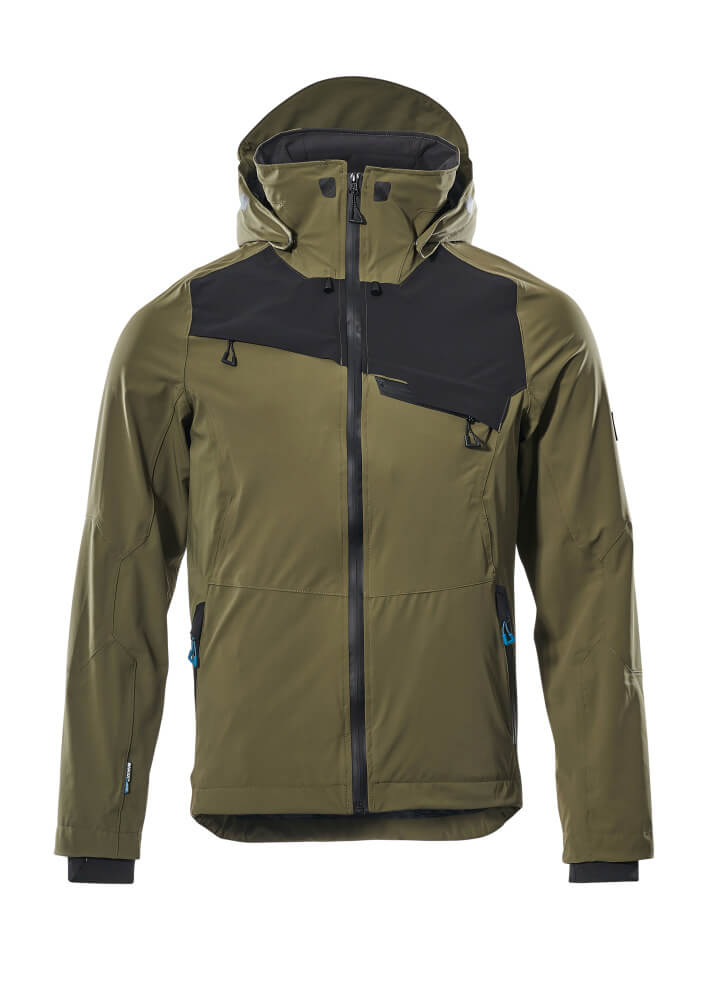 MASCOT Outer Shell Jacket – Moss Green/Black