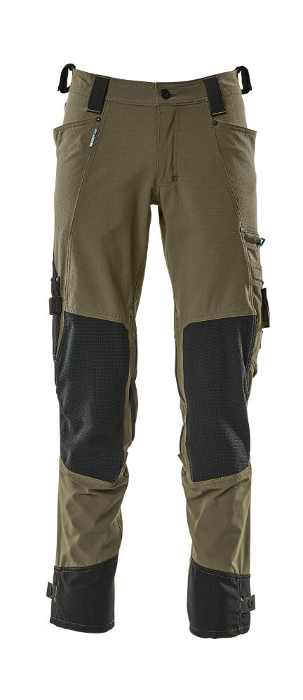 MASCOT Trousers with kneepad pockets – Moss Green