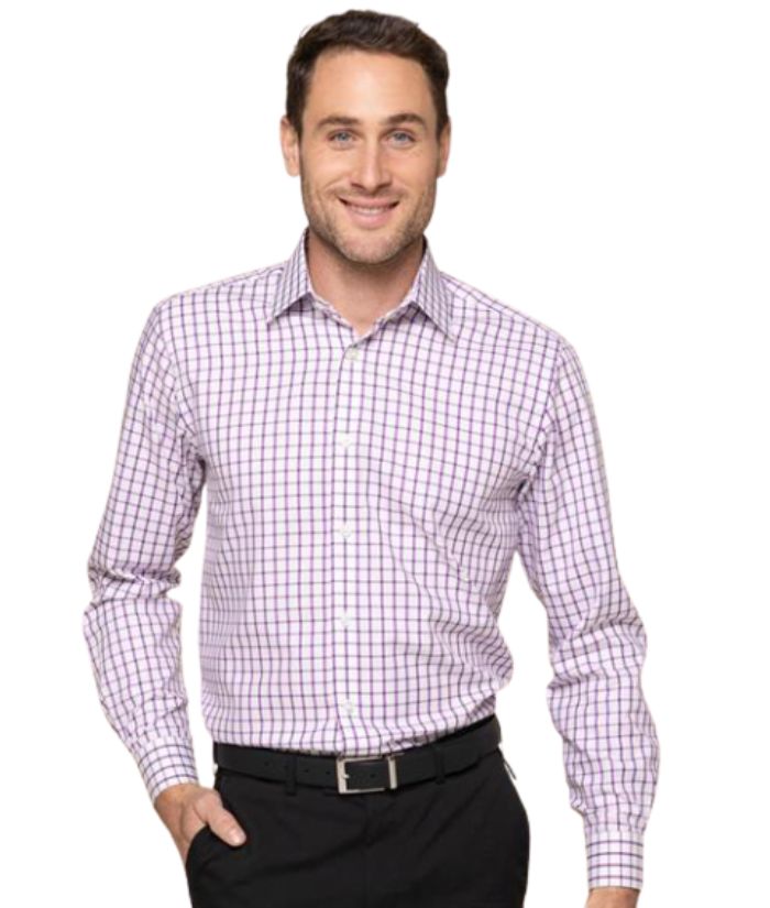 Bourke Oxford Check Long Sleeve Shirt