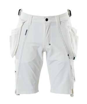 MASCOT Shorts with holster pockets – White