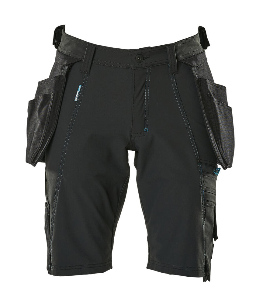 MASCOT Shorts with holster pockets – Black