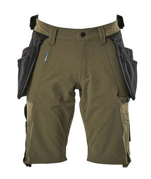 MASCOT Shorts with holster pockets – Moss Green