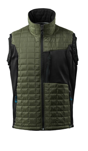 MASCOT Thermal Gilet – Moss Green/Black