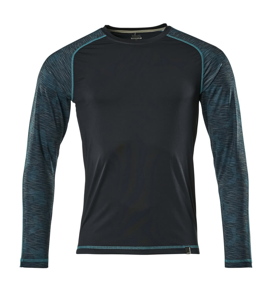 MASCOT T-shirt, long-sleeved – Dark Navy
