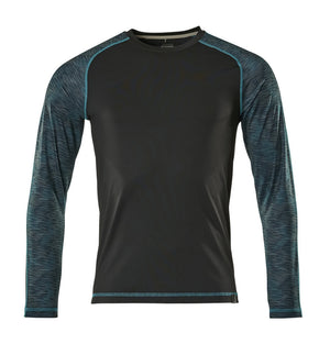 MASCOT T-shirt, long-sleeved – Black