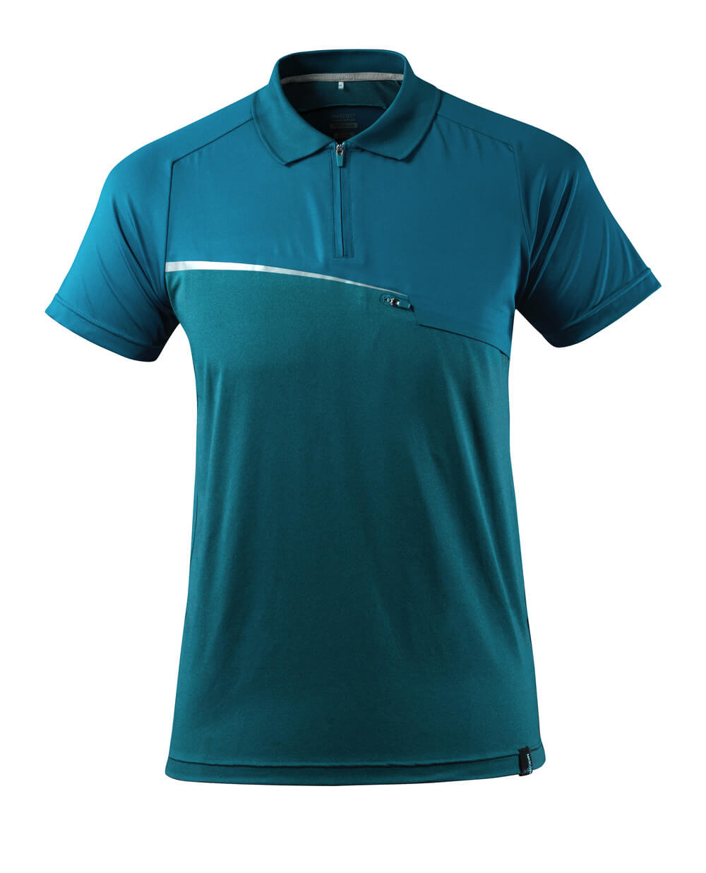 MASCOT Polo Shirt with chest pocket – Dark Petroleum