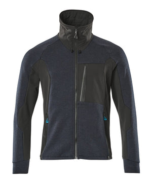 MASCOT Sweatshirt with zipper – Dark Navy/Black