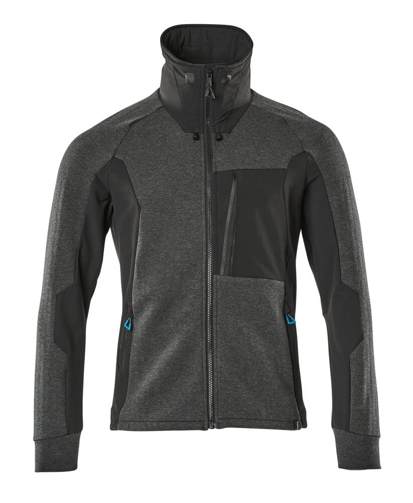 MASCOT Sweatshirt with zipper – Black