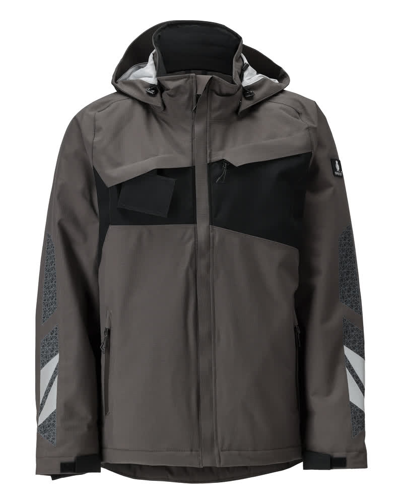 MASCOT Winter Jacket – Dark Anthracite/Black