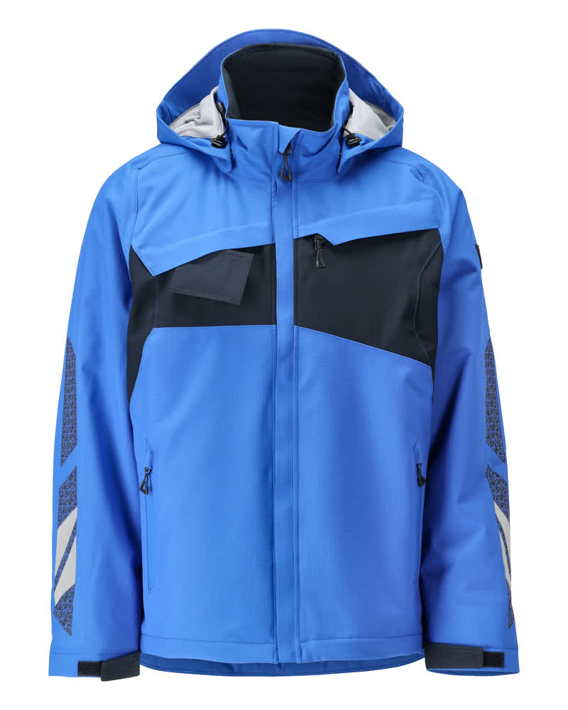 MASCOT Winter Jacket – Azure Blue/Dark Navy