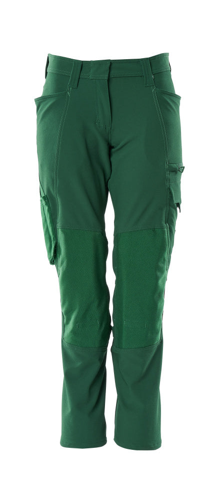 MASCOT Trousers with kneepad pockets – Green