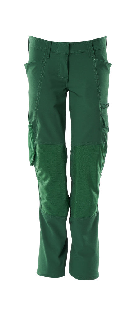 MASCOT Trousers with kneepad pockets – Green