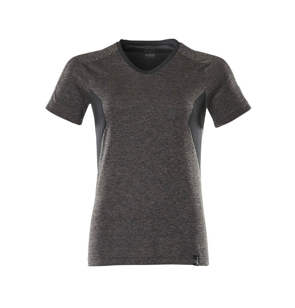 MASCOT T-shirt – Dark Anthracite-Flecked/Black
