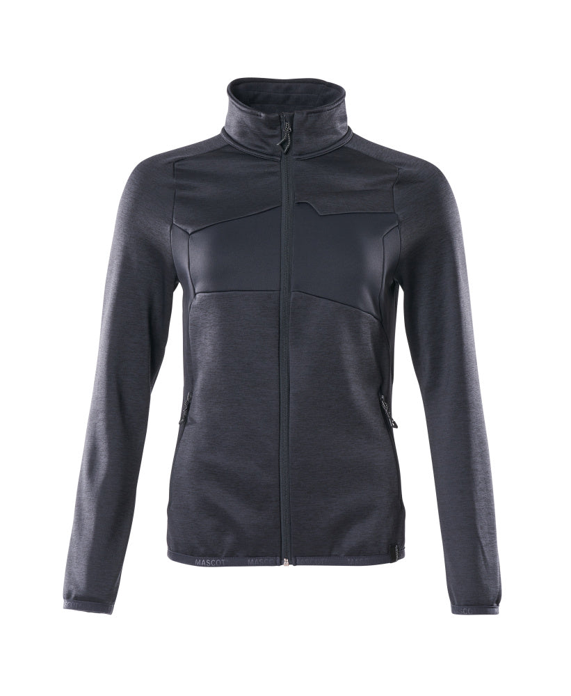 MASCOT Fleece Jumper with zipper – Dark Navy