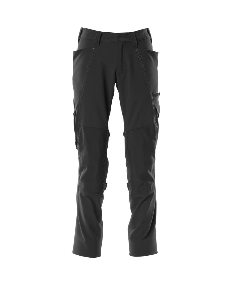 MASCOT Trousers with kneepad pockets – Black
