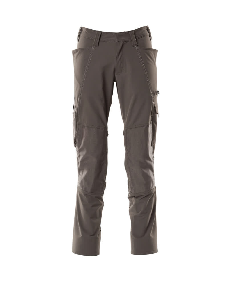 MASCOT Trousers with kneepad pockets – Dark Anthracite