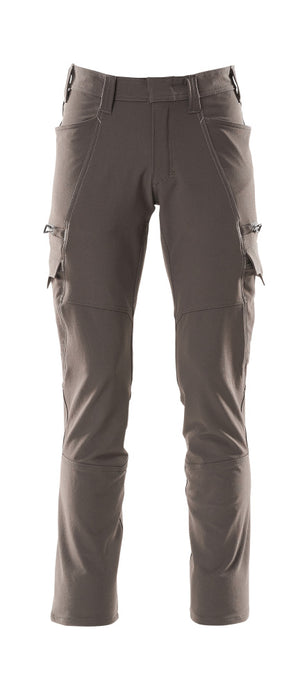 MASCOT Trousers with thigh pockets – Dark Anthracite