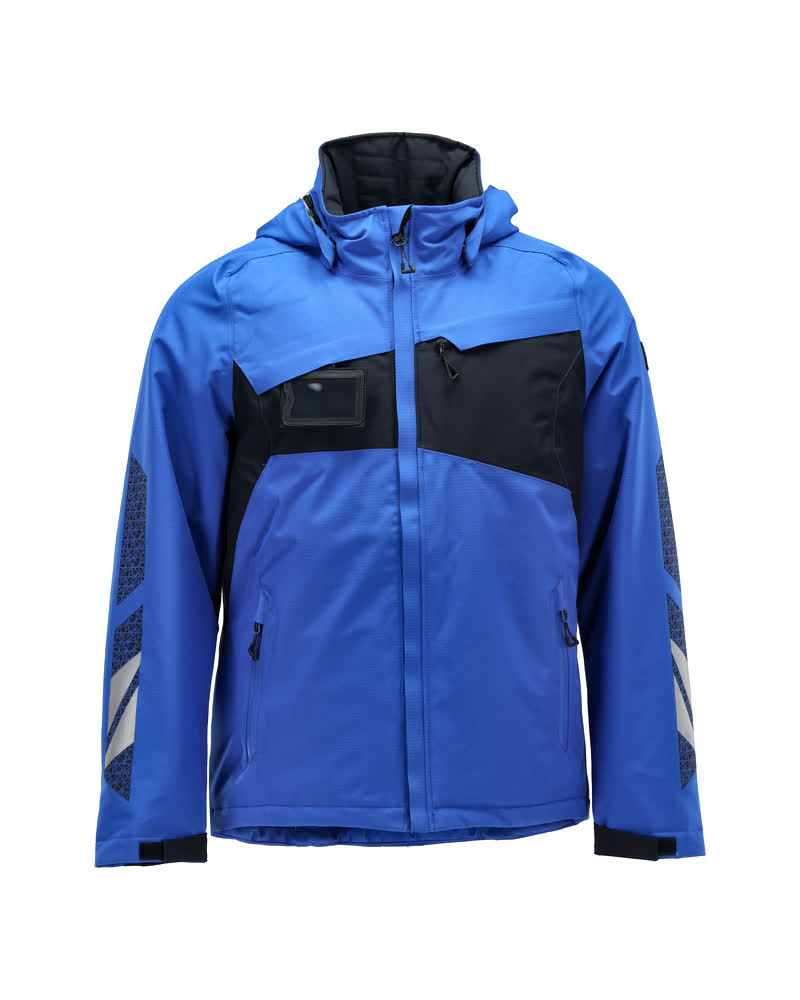 MASCOT Winter Jacket – Azure Blue/Dark Navy