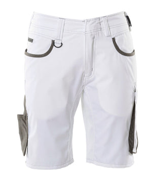 MASCOT Shorts – White/Dark Anthracite
