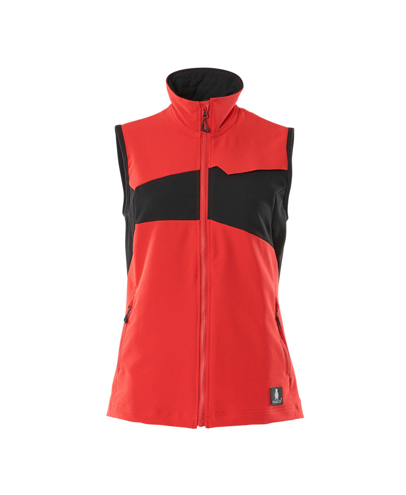 MASCOT Gilet – Traffic Red/Black