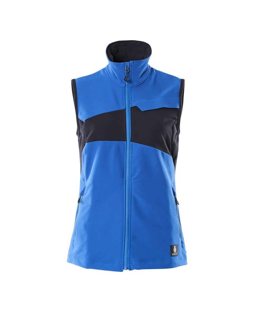 MASCOT Gilet – Azure Blue/Dark Navy