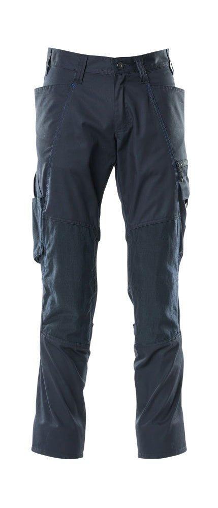 MASCOT Trousers with kneepad pockets – Dark Navy