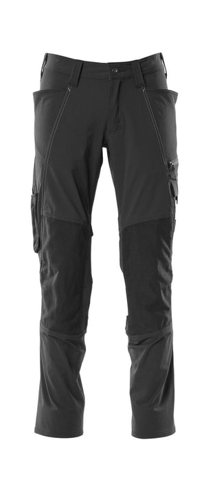 MASCOT Trousers with kneepad pockets – Black