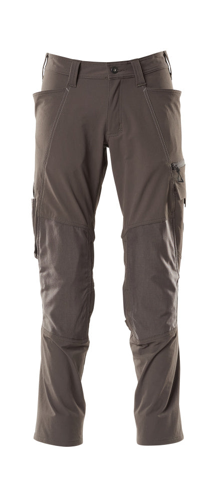 MASCOT Trousers with kneepad pockets – Dark Anthracite